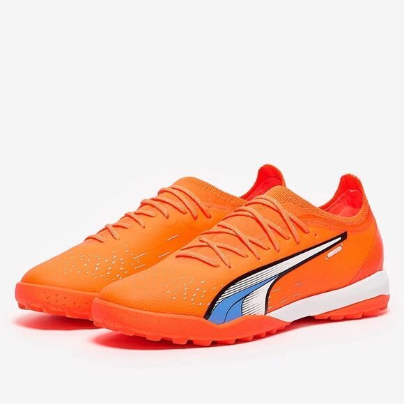 Puma Ultra‎ Ultimate Cage Turf Shoes Orange/White/Blue 8.5 NWT IN BOX - Picture 6 of 11
